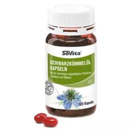 SOVITA Kapslar med svartkumminolja, 120 kapslar