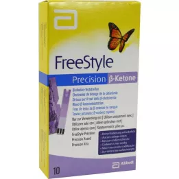 FREESTYLE Precision ß-Keton Blodketontestremsa, 10 st