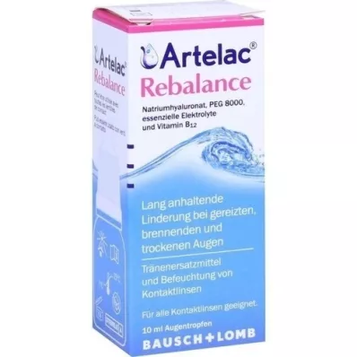 ARTELAC Rebalance ögondroppar, 10 ml