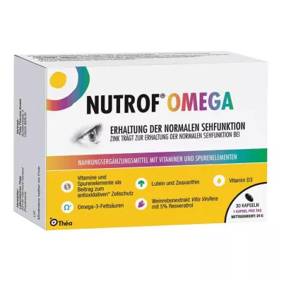 NUTROF Omega-kapslar, 30 kapslar