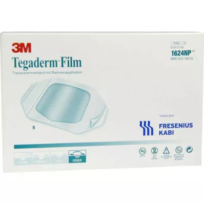 Tegaderm film 6x7cm 1624NP, 5 st Tegaderm film 6x7cm 1624NP, 5 st