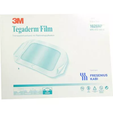 TEGADERM Film 10x12 cm 1626NP, 5 st