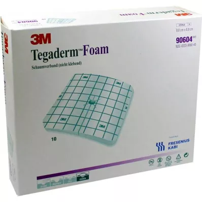 TEGADERM Skumförband FK 8,8x8,8 cm 90604, 10 st
