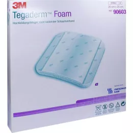 TEGADERM Skumförband FK 20x20 cm 90603, 5 st