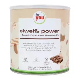 FOR YOU protein power chokladpulver, 750 g