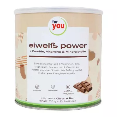 FOR YOU protein power chokladpulver, 750 g