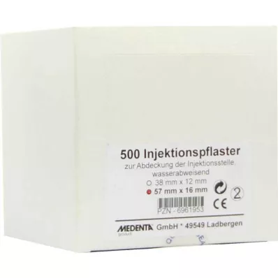 INJEKTIONSPFLASTER 16x57 mm, 500 st