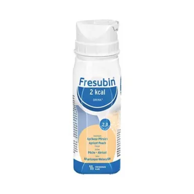 FRESUBIN 2 kcal DRINK Aprikos- och persikodryck, 24X200 ml FRESUBIN 2 kcal DRINK Aprikos- och persikodryck, 24X200 ml