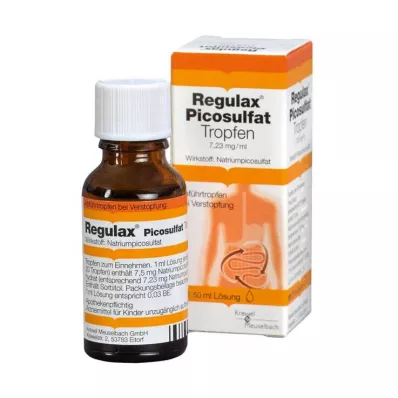 Regulax Picosulfat droppar, 50 ml Regulax Picosulfat droppar, 50 ml