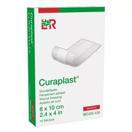 CURAPLAST Sårförband känsligt 6x10 cm 1 m, 10 st