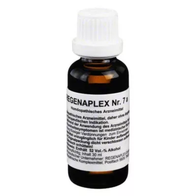 Regenaplex No.7 a droppar, 30 ml Regenaplex No.7 a droppar, 30 ml