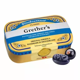 GRETHERS Svarta vinbär Guld zh.Past.tin, 110 g