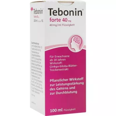 TEBONIN forte 40 mg lösning, 100 ml