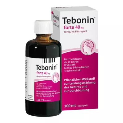 TEBONIN forte 40 mg lösning, 100 ml TEBONIN forte 40 mg lösning, 100 ml