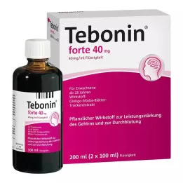 TEBONIN forte 40 mg lösning, 2X100 ml