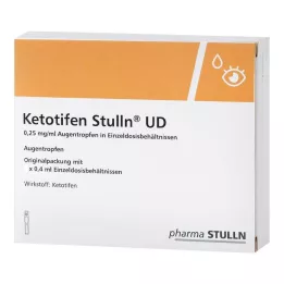 KETOTIFEN Stulln UD Ögondroppar, engångsdos pip., 10X0,4 ml