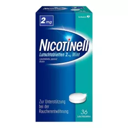 NICOTINELL Sugtabletter 2 mg Mint, 36 st