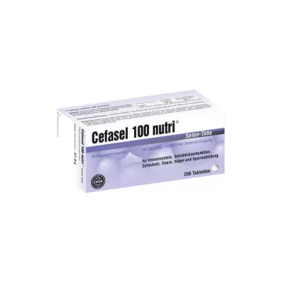 Cefasel 100 nutri Selenium Tabs tabletter, 200 st Cefasel 100 nutri Selenium Tabs tabletter, 200 st