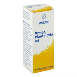 ARNICA PLANTA tota D 6 globuler, 10 g
