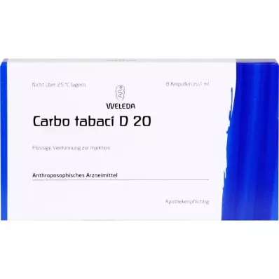 CARBO TABACI D 20 ampuller, 8 st