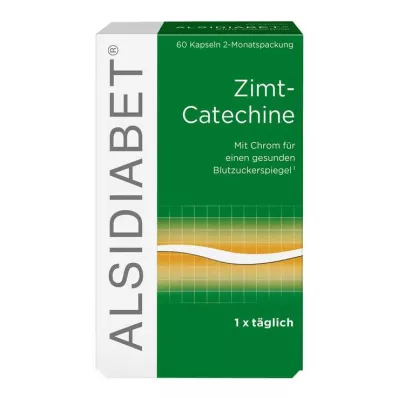 ALSIDIABET Cinnamon Catechins för diabetestyp II Kapslar, 60 st ALSIDIABET Cinnamon Catechins för diabetestyp II Kapslar, 60 st