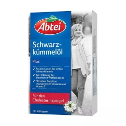 ABTEI Svart kumminolja Plus kapslar, 48 kapslar