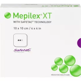 MEPILEX XT 10x10 cm skumförband, 5 st