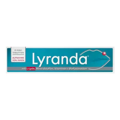 LYRANDA Tuggtabletter, 15 st LYRANDA Tuggtabletter, 15 st