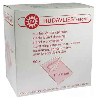 Rudavlies 10cmx8cm bandage, 50 st Rudavlies 10cmx8cm bandage, 50 st