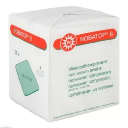 NOBATOP 8 Kompresser 10x10 cm, osterila, 100 st