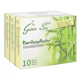 BAMBUSPFLASTER Gina Su vitalitetsplåster, 30 st