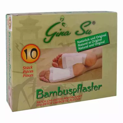 BAMBUSPFLASTER Gina Su vitalitetsplåster, 10 st BAMBUSPFLASTER Gina Su vitalitetsplåster, 10 st