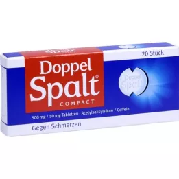 DOPPEL SPALT Kompakta tabletter, 20 st