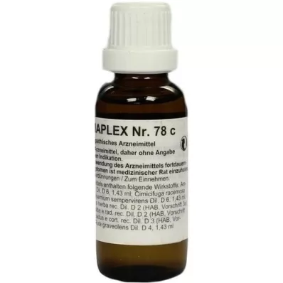 REGENAPLEX Nr.78 c droppar, 30 ml
