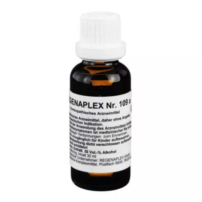 Regenaplex nr 109 a droppar, 30 ml Regenaplex nr 109 a droppar, 30 ml