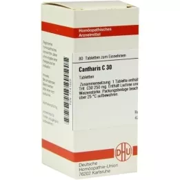 CANTHARIS C 30 tabletter, 80 pc