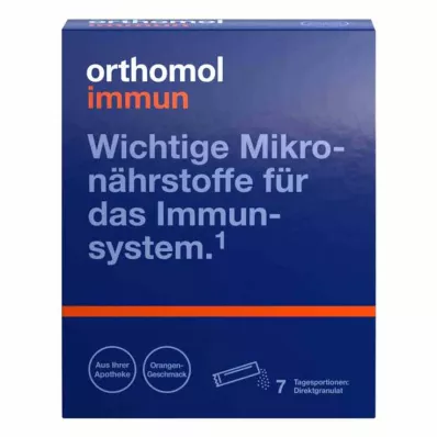 ORTHOMOL Immune Direct Granulat Orange, 7 st
