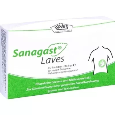 SANAGAST Laves tabletter, 30 st