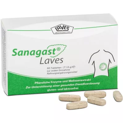 SANAGAST Laves tabletter, 60 st