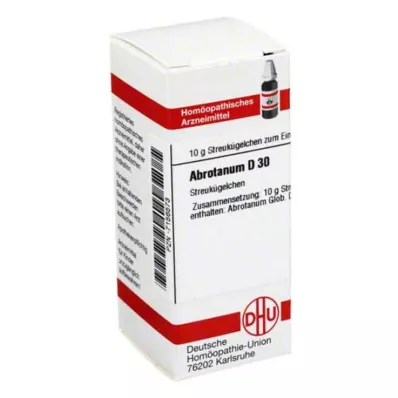 DHU Abrotanum D 30 kulor, 10 g DHU Abrotanum D 30 kulor, 10 g