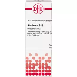 ABROTANUM D 12 Utspädning, 20 ml