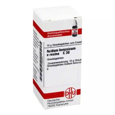 ACIDUM BENZOICUM E Resina C 30 globuler, 10 g ACIDUM BENZOICUM E Resina C 30 globuler, 10 g