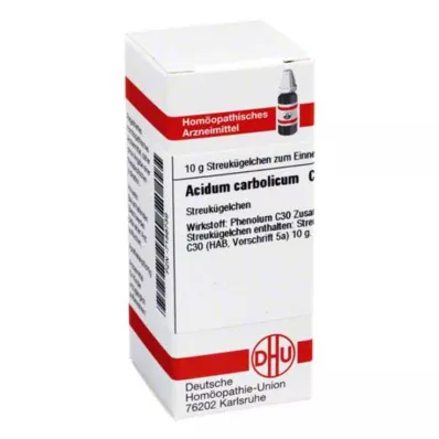 DHU Acidum carbolicum C 30 kulor, 10 g
