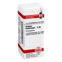 ACIDUM FORMICICUM C 30 globuli, 10 g