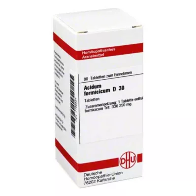 ACIDUM FORMICICUM D 30 tabletter, 80 pc