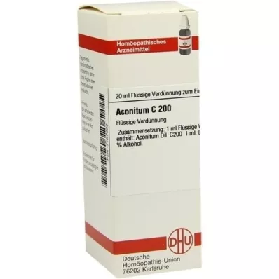ACONITUM C 200 Utspädning, 20 ml