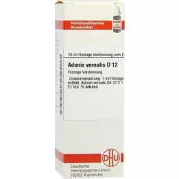 ADONIS VERNALIS D 12 Utspädning, 20 ml