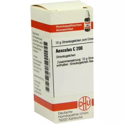 DHU Aesculus C 200 kulor, 10 g DHU Aesculus C 200 kulor, 10 g