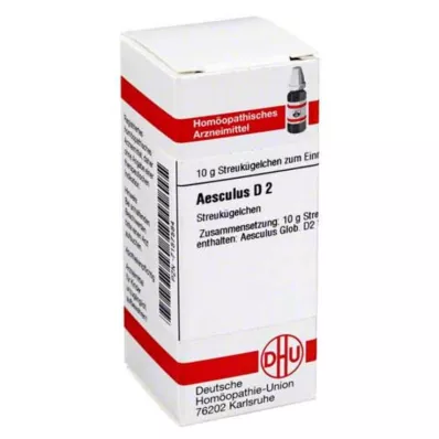 DHU Aesculus D 2 kulor, 10 g DHU Aesculus D 2 kulor, 10 g