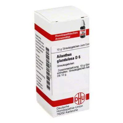 DHU Ailanthuskörtel.D 6 kulor, 10 g